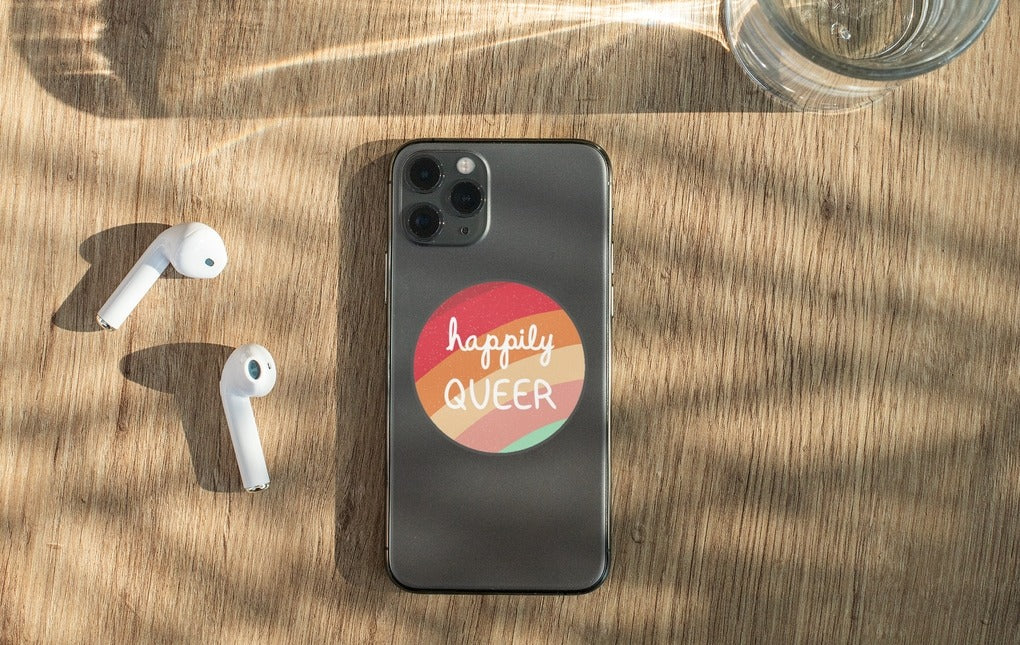 Happily QUEER Sticker