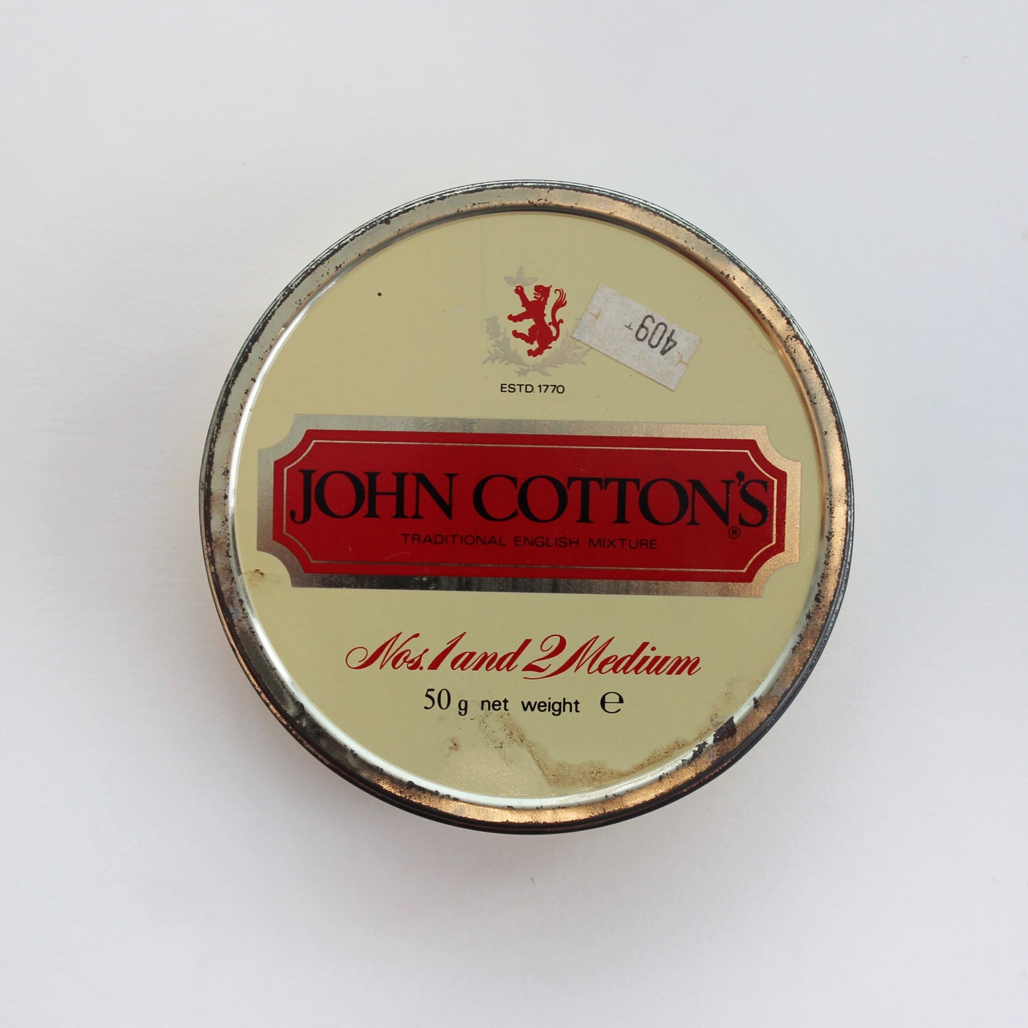 "Shining" tin with lid