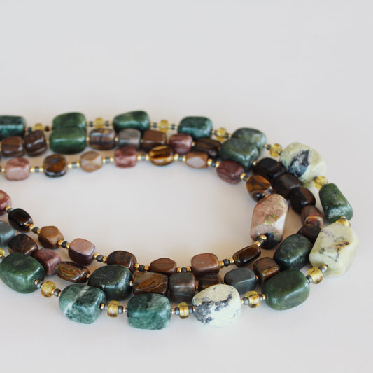 Mixed Agate Necklace