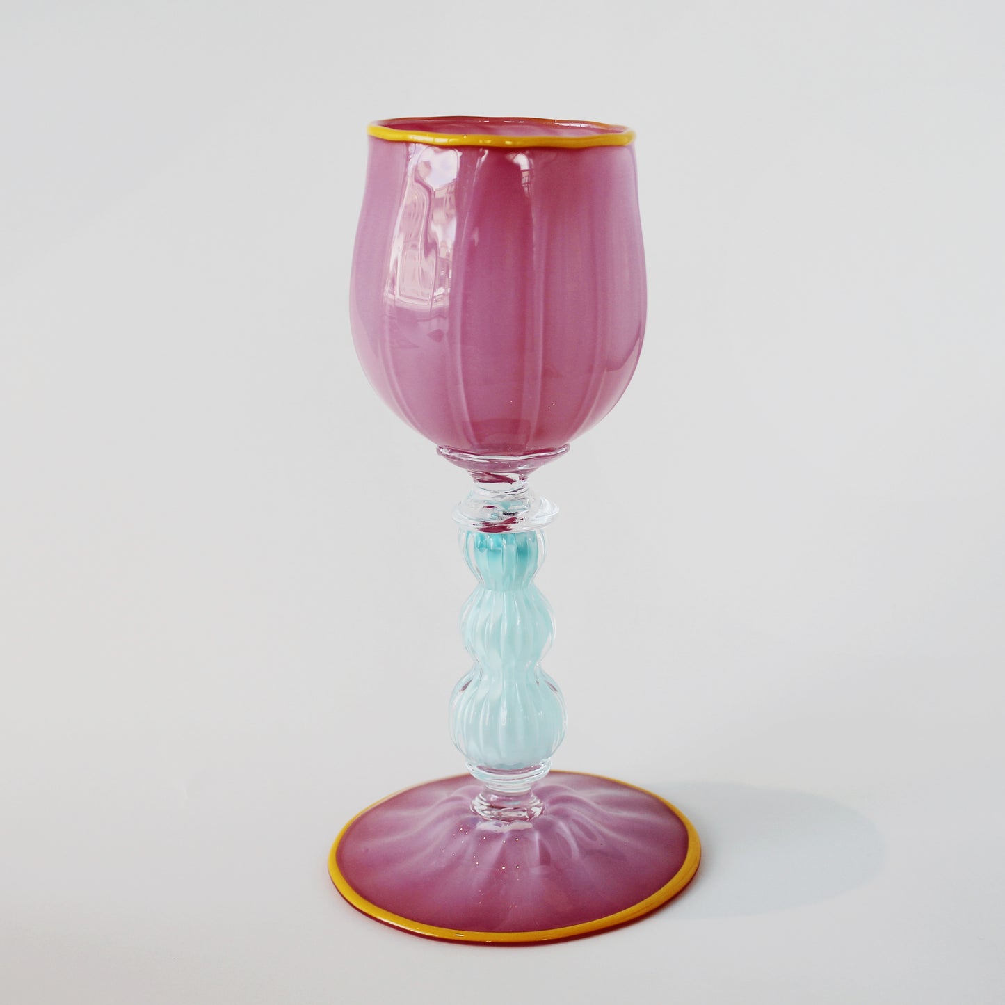 Krul Glass | Green Statement Goblet