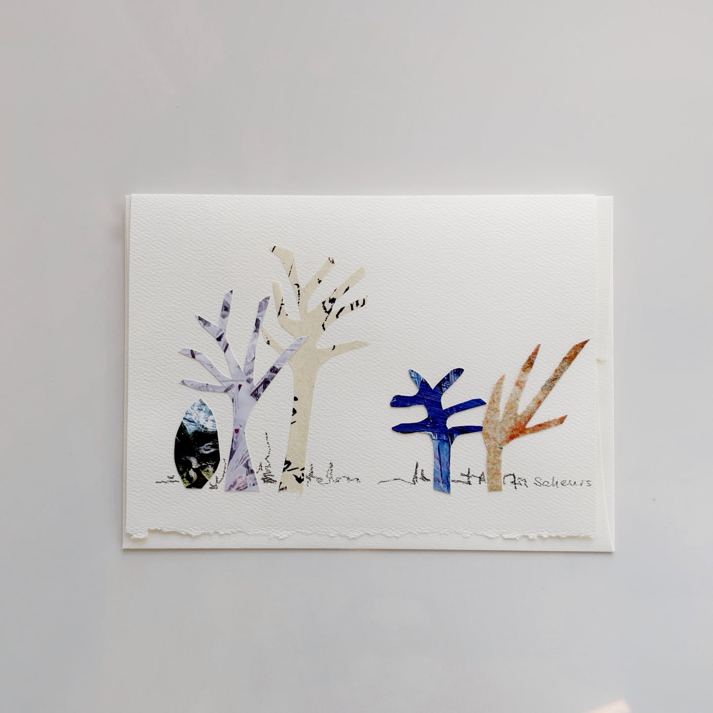 Eliane Saheurs carte «Temperte Forest»