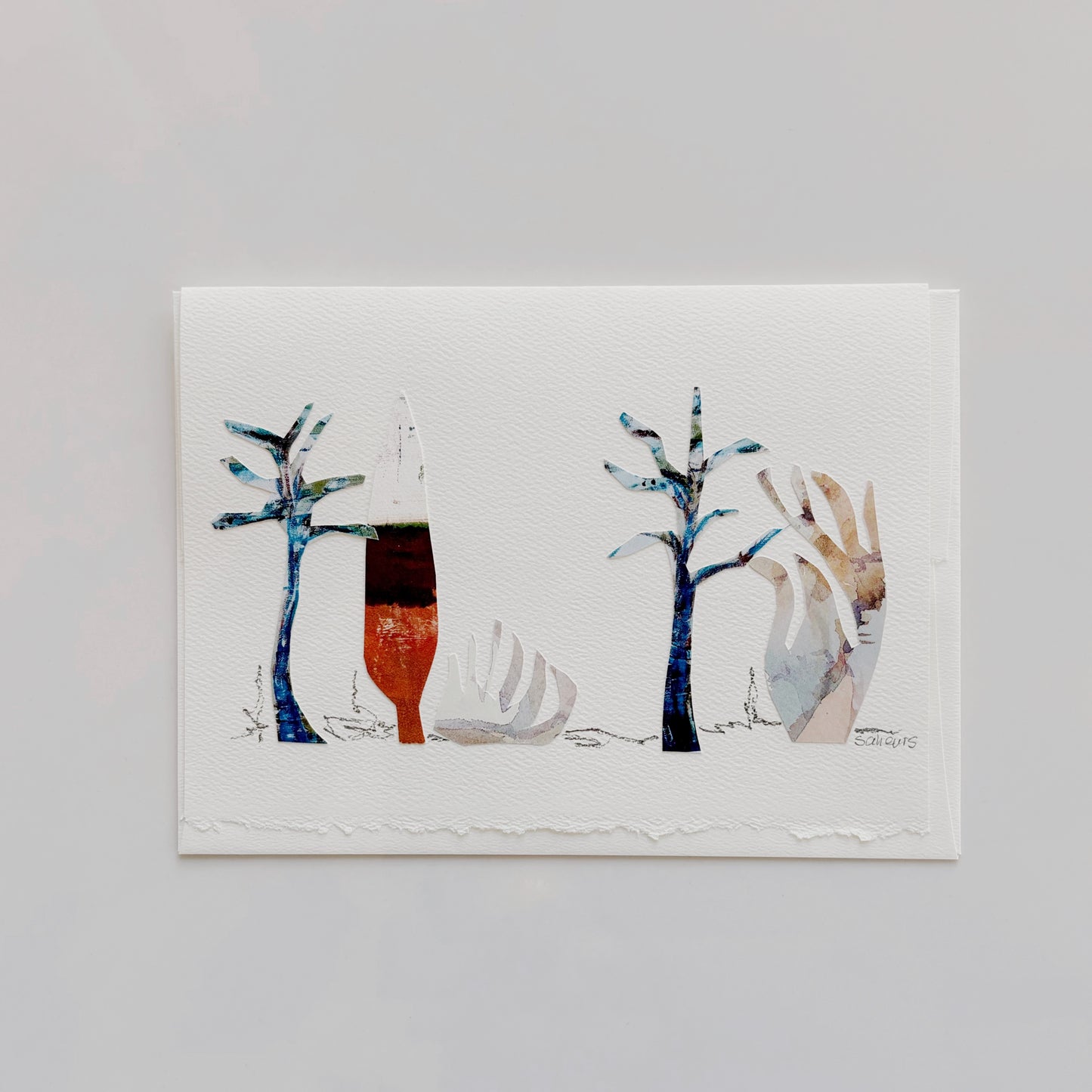Eliane Saheurs carte «Temperte Forest»