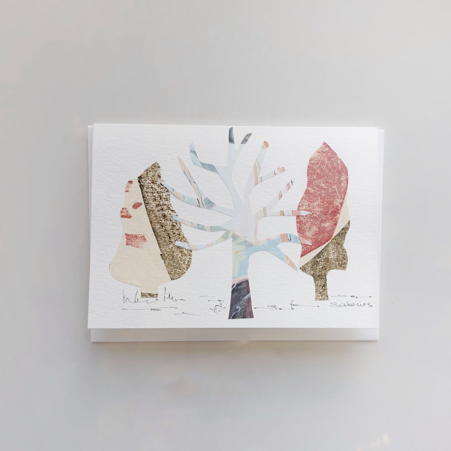 Eliane Saheurs carte «Temperte Forest»