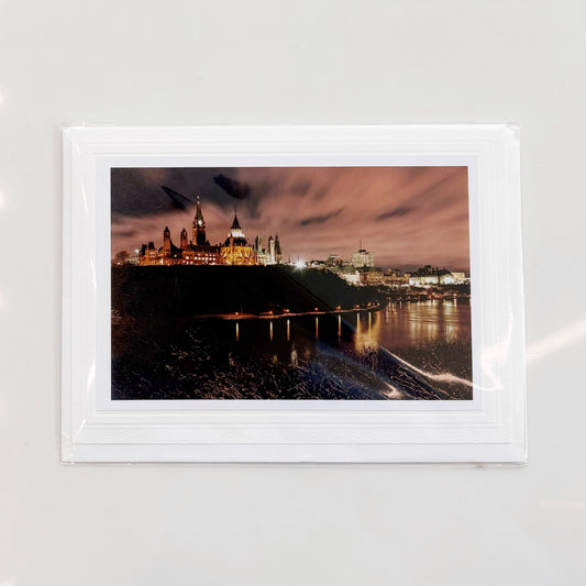 Parliament at Night Card