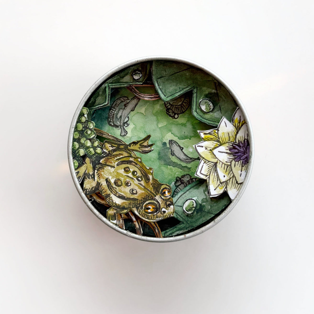 "Spring Pond" Tin