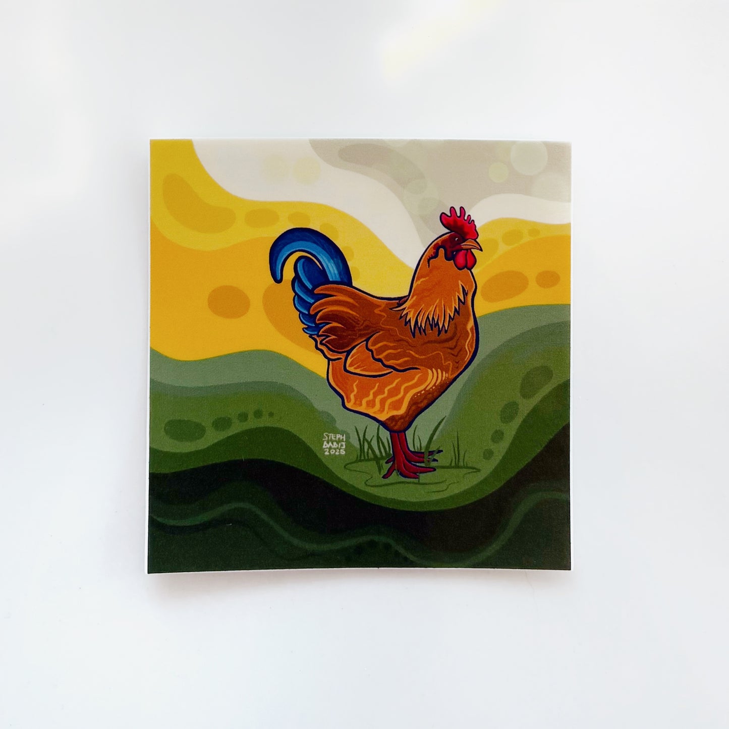 Rooster Sticker