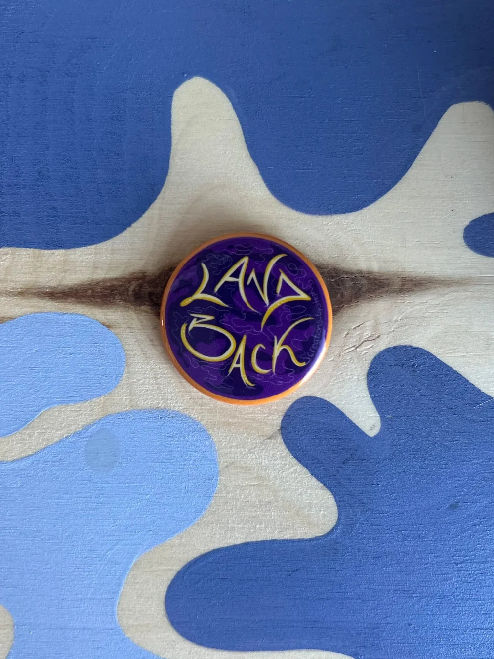 Land Back Button