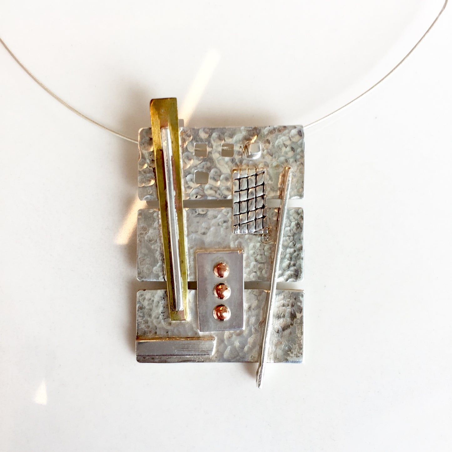 Necklace - Copper, Brass, Silver
