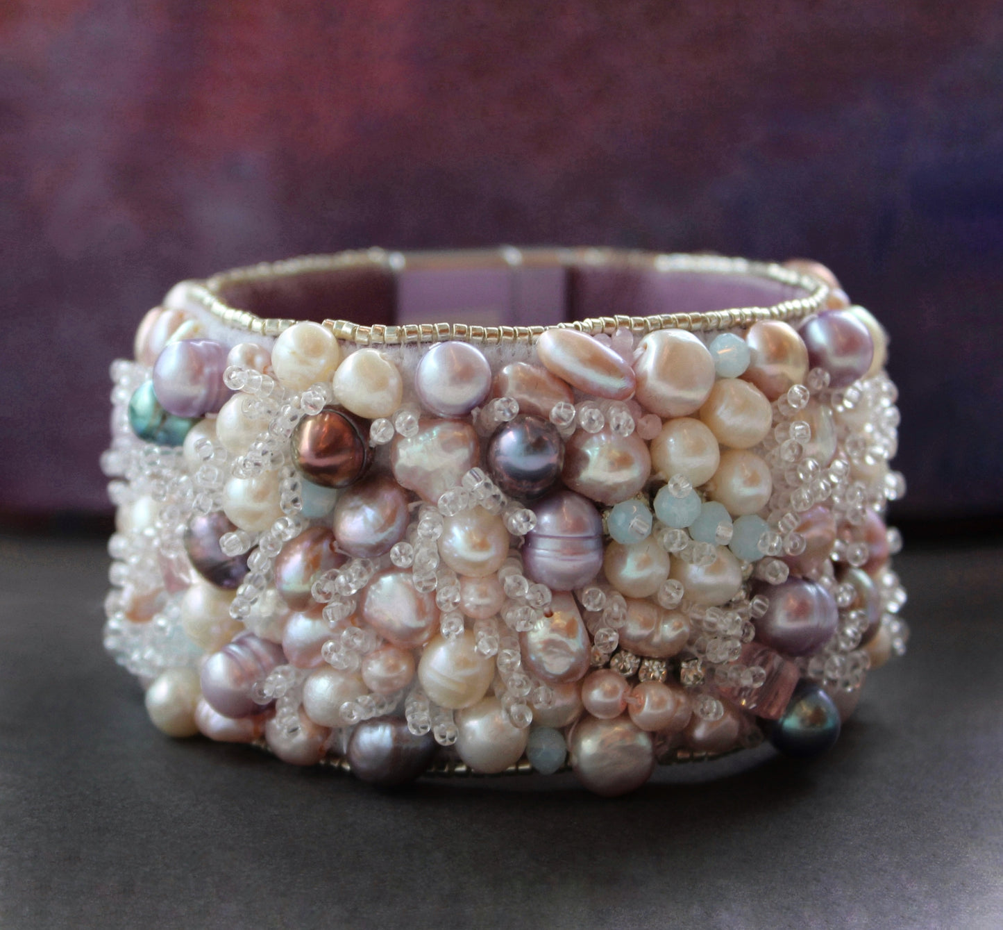 Judy Lovell - Beaded Cuff (Grace)