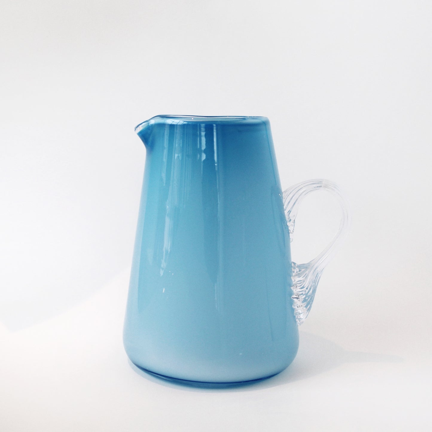 Krul Glass | Blue Pitcher