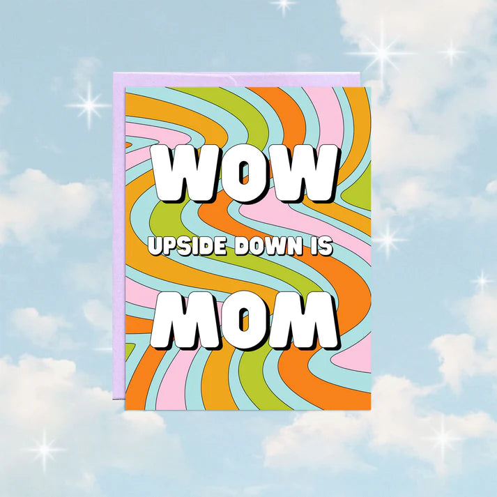 Carte wow mom, fête des mères