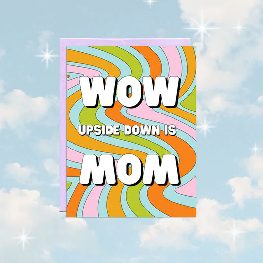 Carte wow mom, fête des mères