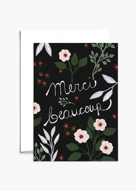 Thank-you card - Merci beaucoup