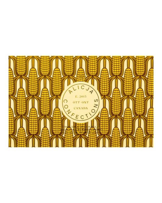 Corn • Corn and Cereal 33.6% Milk Chocolate