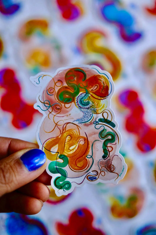 garden slug - sticker