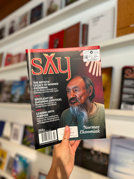 Say Magazine - Normee Ekoomiak Cover