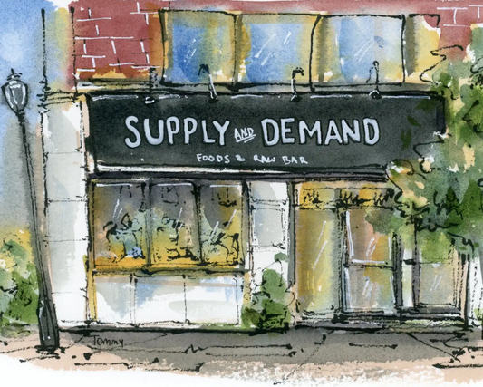 Tommy Lee Print -Supply and Demand