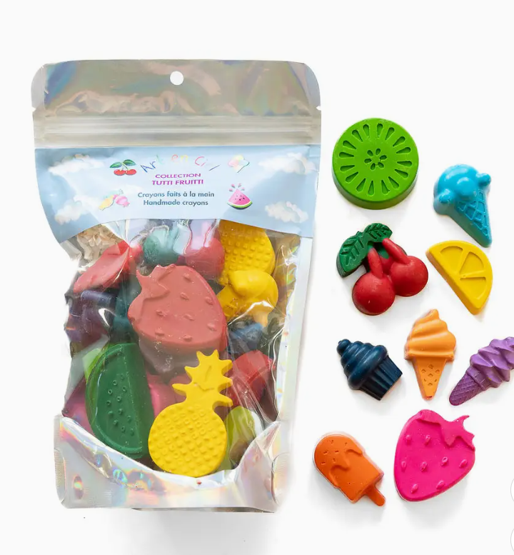 Crayons faits à la main - Tutti Fruitti