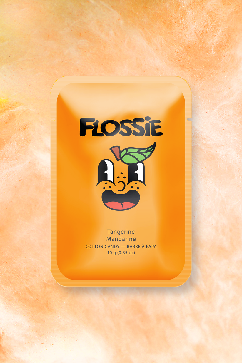 Flossie Cotton Candy - Tangerine Flavour