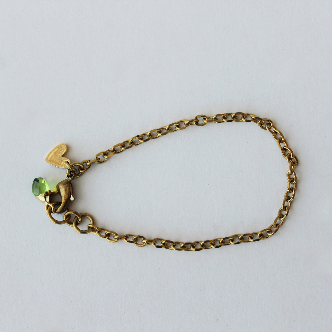 Brass Charm Bracelet