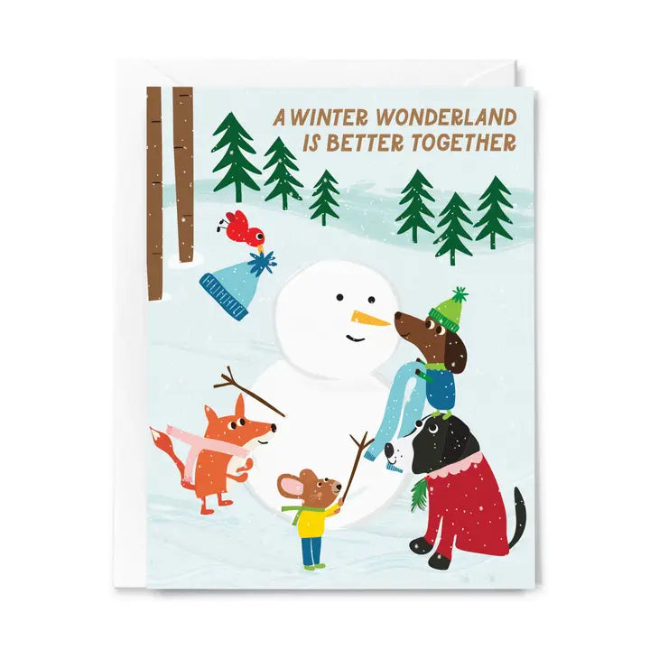 A Winter Wonderland is Better Together Card