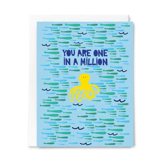 You Are One in A Million Greeting Card