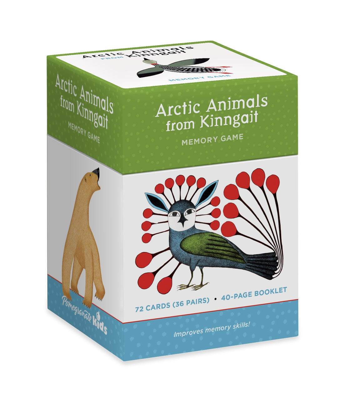 Arctic Animals from Kinngait Memory Game