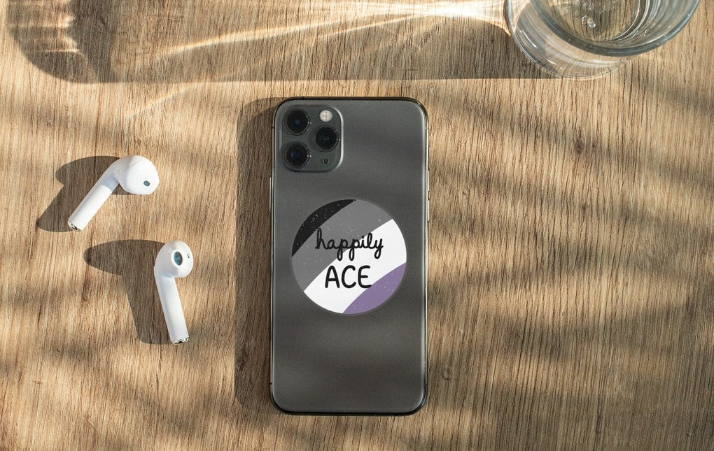 Happily ACE Sticker