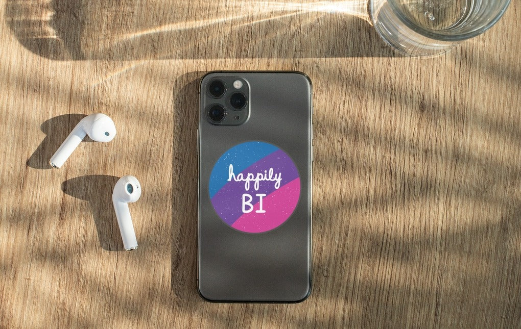 Happily BI Sticker