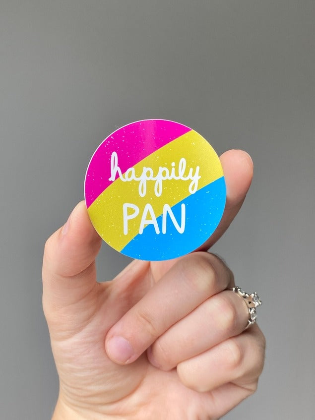 Happily PAN Sticker