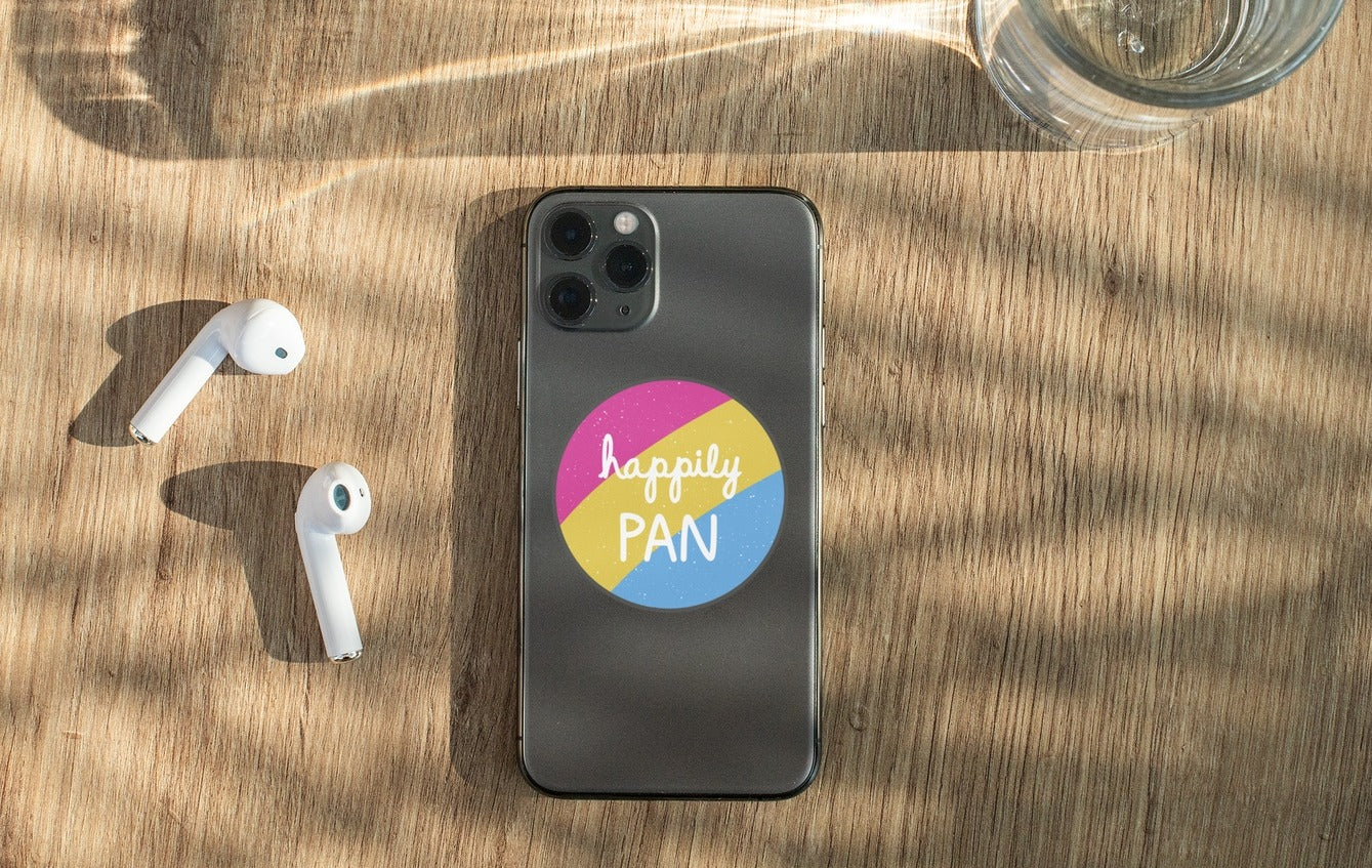 Happily PAN Sticker