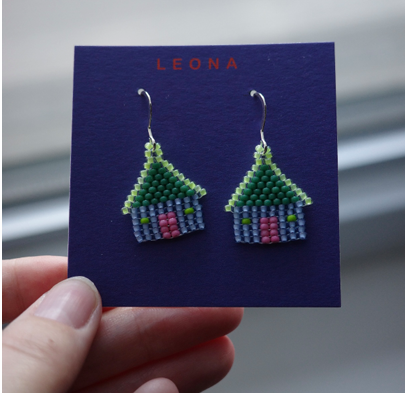 Leona | Boucles d'oreilles «Homie»