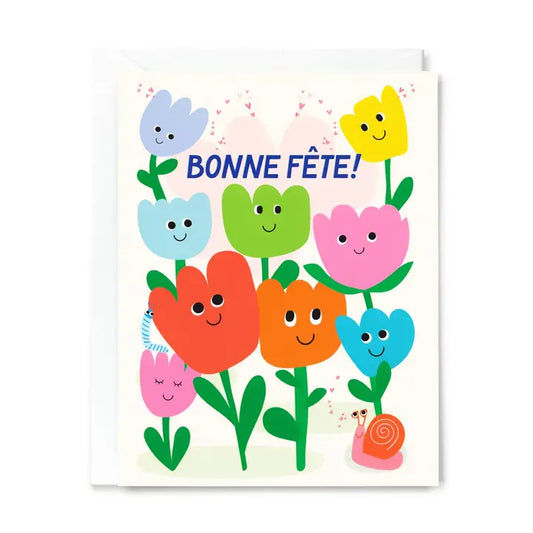 Bonne Fête Jardin Rigolo Greeting Card