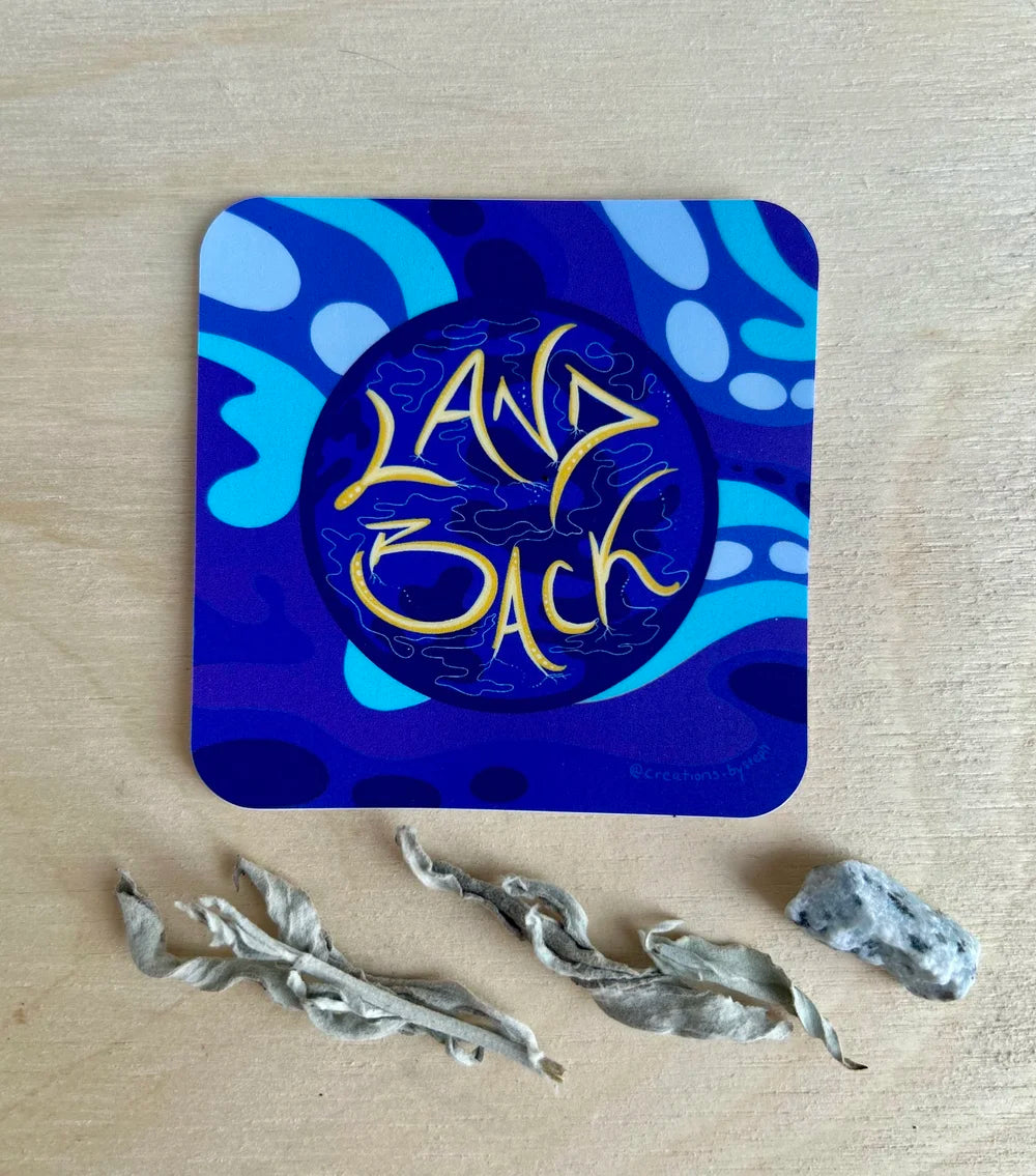 Land Back Sticker