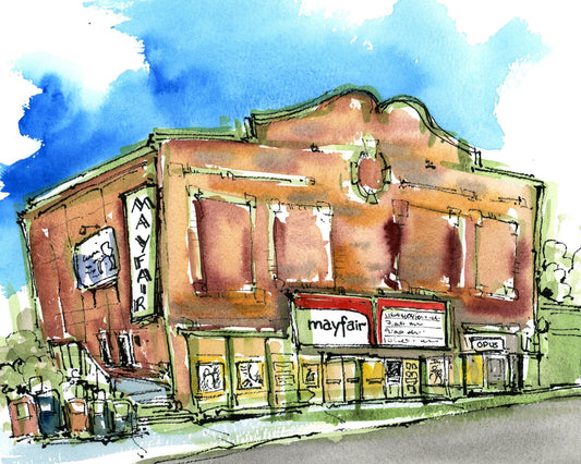 Tommy Lee Print - Mayfair Theatre