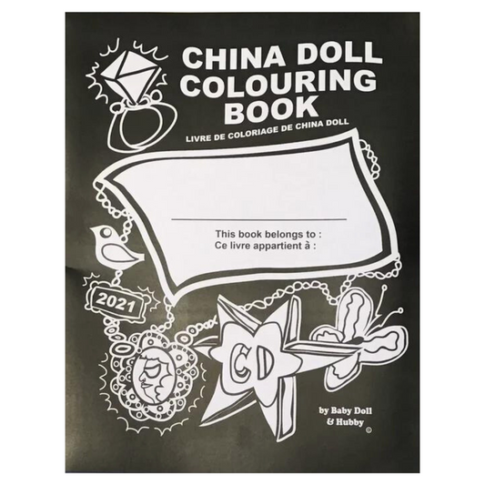 China Doll Colouring Book