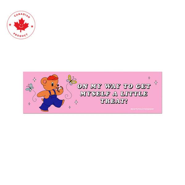 On My Way Bumper Sticker