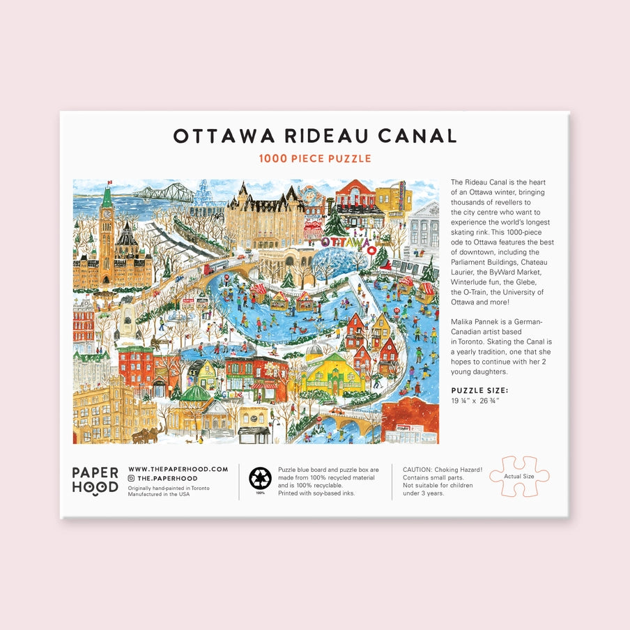 Casse-tête du canal Rideau à Ottawa