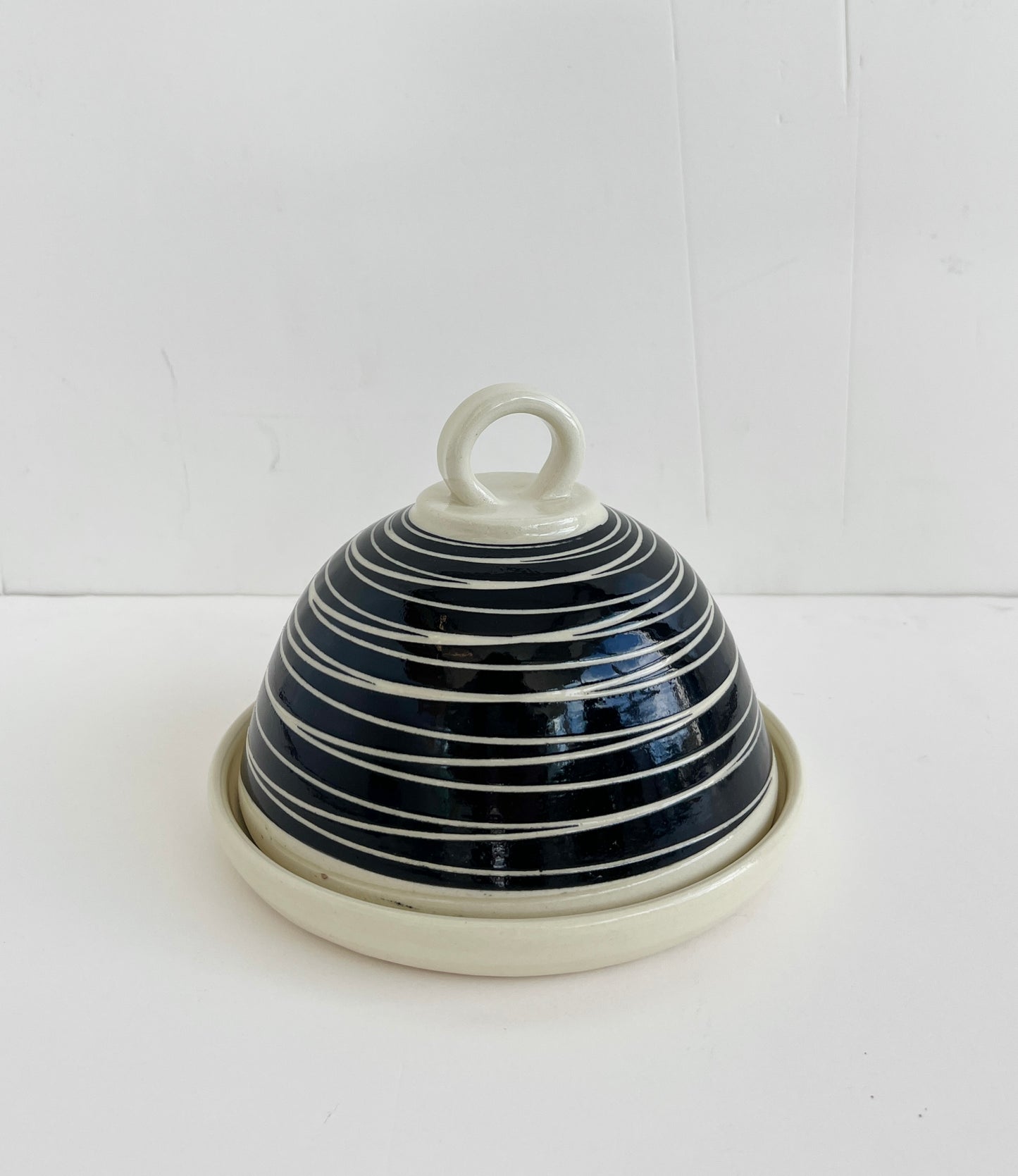 Rosalie Gingras - Sgraffito Butter Dish