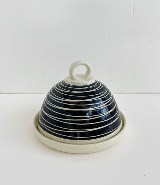 Rosalie Gingras - Sgraffito Butter Dish