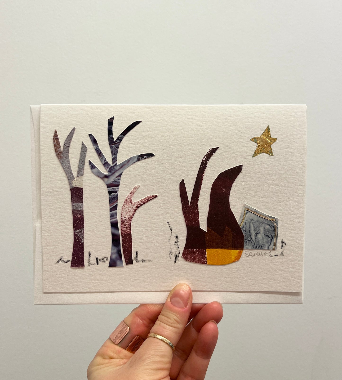 Eliane Saheurs Redwood Forest Card