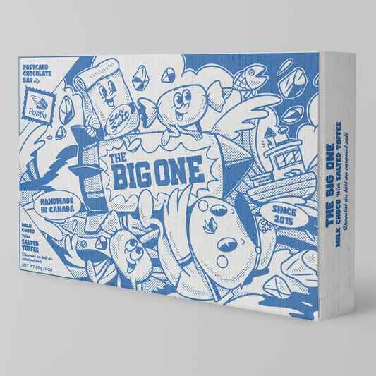 La grande tablette de chocolat | Carte postale