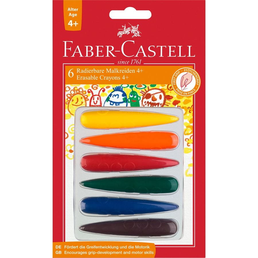 Crayons bulbes (4 pièces)