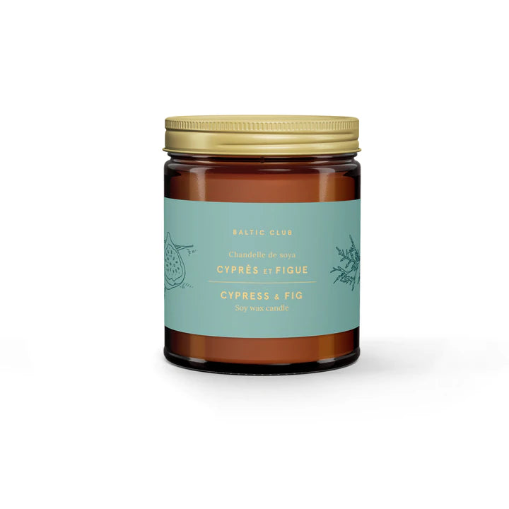 Cypress & Fig Soy Candle