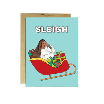 Bey Sleigh Holiday Card