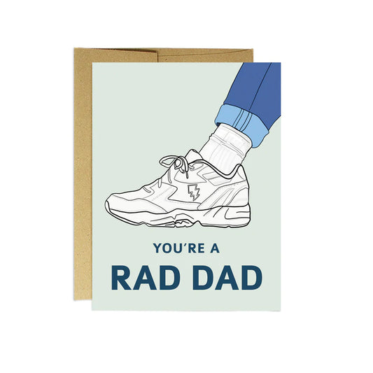 Party Mountain Paper Co. - Carte Fête des Pères RAD DAD