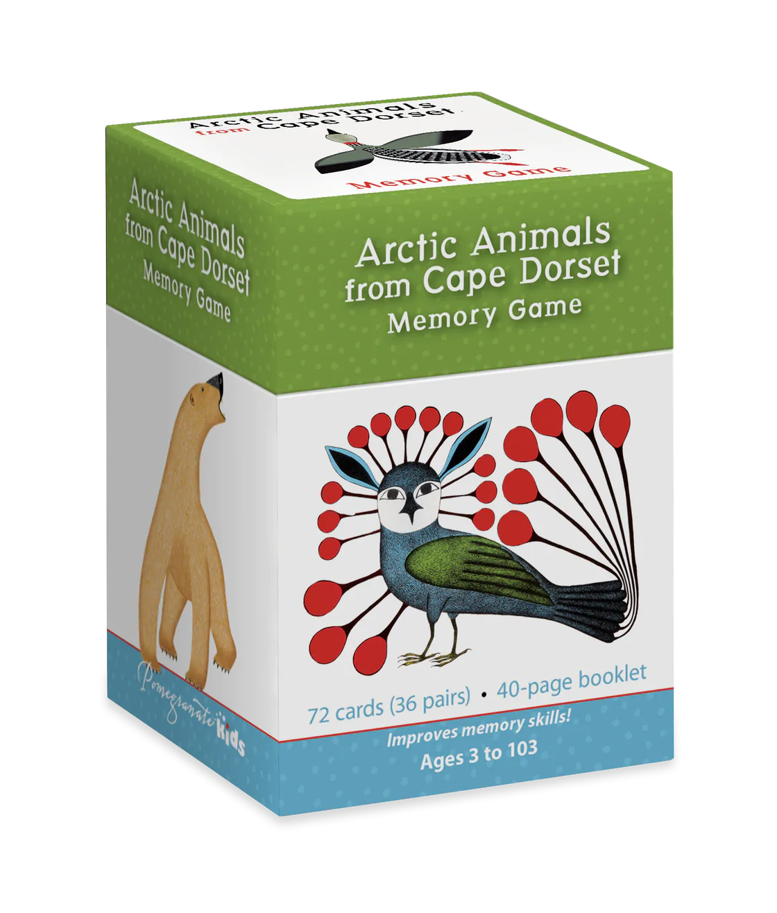 Arctic Animals from Cape Dorset Memory Game