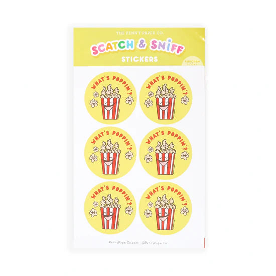 Supersized Scratch & Sniff Stickers