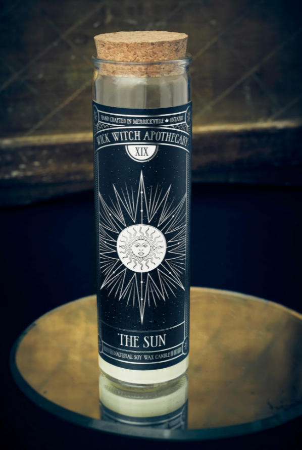 Wick Witch - The Sun Tarot Candle