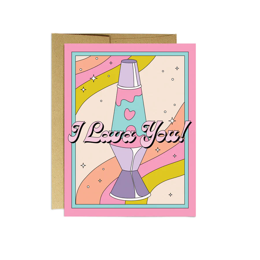 I Lava You | Love Card